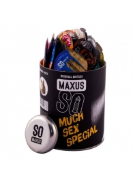 Текстурированные презервативы в кейсе MAXUS So Much Sex - 100 шт. - Maxus - купить с доставкой в Димитровграде