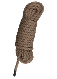 Пеньковая веревка для связывания Hemp Rope - 5 м. - Easy toys - купить с доставкой в Димитровграде