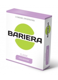 Классические презервативы Bariera Classic - 3 шт. - Bariera - купить с доставкой в Димитровграде