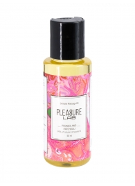 Массажное масло Pleasure Lab Delicate с ароматом пиона и пачули - 50 мл. - Pleasure Lab - купить с доставкой в Димитровграде