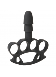 Кастет с штырьком для насадок Vac-U-Lock Knuckle Up - Doc Johnson - купить с доставкой в Димитровграде