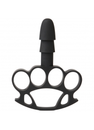 Кастет с штырьком для насадок Vac-U-Lock Knuckle Up - Doc Johnson - купить с доставкой в Димитровграде