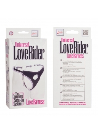 Трусы для страпона с универсальным креплением Universal Love Rider Luxe Harness - California Exotic Novelties - купить с доставкой в Димитровграде