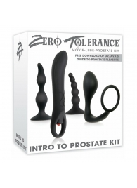 Набор стимуляторов простаты Intro To Prostate Kit - Zero Tolerance - в Димитровграде купить с доставкой