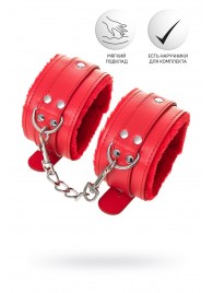 Красные оковы Anonymo из искусственной кожи - ToyFa - купить с доставкой в Димитровграде