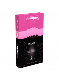 Презервативы с точками и рёбрышками DOMINO Classic Extase - 6 шт. - Domino - купить с доставкой в Димитровграде
