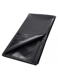 Черная простыня для секса из ПВХ - 220 х 200 см. - ToyFa - купить с доставкой в Димитровграде