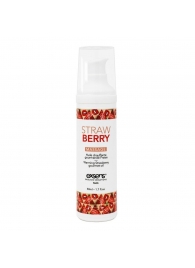 Разогревающее массажное масло  с ароматом клубники Gourmet Strawberry - 50 мл. - Exsens - купить с доставкой в Димитровграде