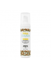 Разогревающее массажное масло с ароматом пина колада Gourmet Pina Colada - 50 мл. - Exsens - купить с доставкой в Димитровграде