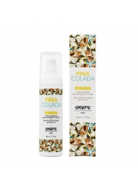 Разогревающее массажное масло с ароматом пина колада Gourmet Pina Colada - 50 мл. - Exsens - купить с доставкой в Димитровграде