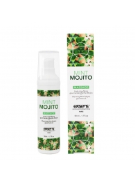 Разогревающее массажное масло с ароматом мохито Gourmet Mint Mojito - 50 мл. - Exsens - купить с доставкой в Димитровграде
