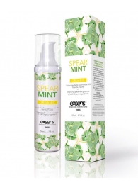 Разогревающее массажное масло Gourmet Spearmint Organic с органическими ингредиентами - 50 мл. - Exsens - купить с доставкой в Димитровграде