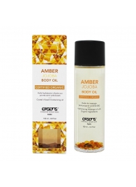 Органическое массажное масло AMBER JOJOBA - 100 мл. - Exsens - купить с доставкой в Димитровграде