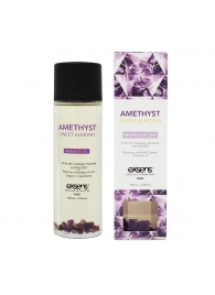 Органическое массажное масло AMETHYST SWEET ALMOND - 100 мл. - Exsens - купить с доставкой в Димитровграде