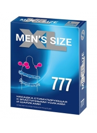 Стимулирующая насадка на пенис MEN SIZE 777 - Sitabella - в Димитровграде купить с доставкой