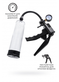 Прозрачная механическая помпа для пениса Viggo - Sexus - в Димитровграде купить с доставкой