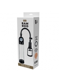 Прозрачная вакуумная помпа с манометром Deluxe Penis Pump - Dream Toys - в Димитровграде купить с доставкой