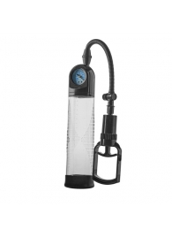 Прозрачная вакуумная помпа с манометром Deluxe Penis Pump - Dream Toys - в Димитровграде купить с доставкой