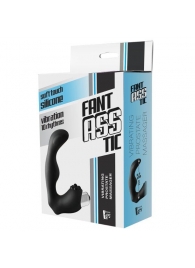 Черный вибромассажер простаты FantASStic Vibrating Prostate Massager - 11,3 см. - Dream Toys - в Димитровграде купить с доставкой