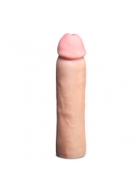 Телесная фаллическая насадка на пенис Magnum Xtender - 23 см. - Blush Novelties - в Димитровграде купить с доставкой