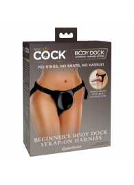 Трусы для фиксации насадок с присоской Beginner s Body Dock Strap-On Harness - Pipedream - купить с доставкой в Димитровграде