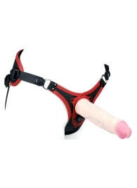 Пояс унисекс UNISEX Style с 2 насадками - LOVETOY (А-Полимер) - купить с доставкой в Димитровграде