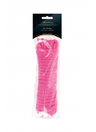 Розовая веревка для связывания Sweet Caress Rope - 10 метров - Sweet Caress - купить с доставкой в Димитровграде