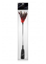 Стек-щекоталка Sweet Caress Feather Whip - 58 см. - Sweet Caress - купить с доставкой в Димитровграде