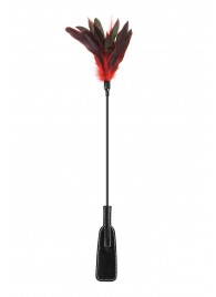 Стек-щекоталка Sweet Caress Feather Whip - 58 см. - Sweet Caress - купить с доставкой в Димитровграде