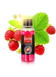 Массажное масло Eros fantasy с ароматом земляники - 50 мл. - Биоритм - купить с доставкой в Димитровграде