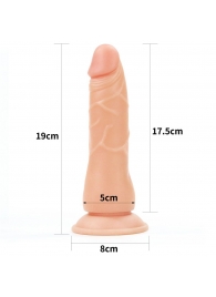 Женский страпон Easy Strapon Set 7.5 - 19 см. - Lovetoy - купить с доставкой в Димитровграде