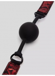 Кляп-шар на двусторонних ремешках Reversible Silicone Ball Gag - Fifty Shades of Grey - купить с доставкой в Димитровграде