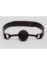 Кляп-шар на двусторонних ремешках Reversible Silicone Ball Gag - Fifty Shades of Grey - купить с доставкой в Димитровграде