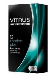 Контурные презервативы VITALIS PREMIUM comfort plus - 12 шт. - Vitalis - купить с доставкой в Димитровграде