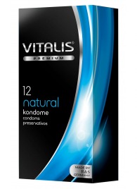 Классические презервативы VITALIS PREMIUM natural - 12 шт. - Vitalis - купить с доставкой в Димитровграде