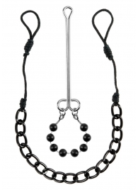 Интимные украшения с бусинами NIPPLE   CLIT JEWELRY - Pipedream - купить с доставкой в Димитровграде
