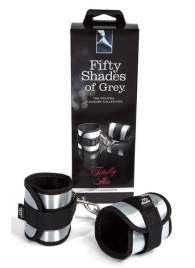 Серо-черные наручники Totally His - Fifty Shades of Grey - купить с доставкой в Димитровграде