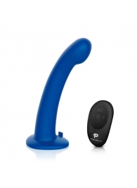 Синяя насадка Remote Control P-Spot G-Spot с черными трусиками - 20 см. - Pegasus - купить с доставкой в Димитровграде