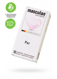 Супертонкие презервативы Masculan Pur - 10 шт. - Masculan - купить с доставкой в Димитровграде