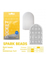Карманный мастурбатор Spark Beads - Tenga - в Димитровграде купить с доставкой