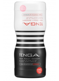 Мастурбатор Dual Sensation Cup Extremes - Tenga - в Димитровграде купить с доставкой