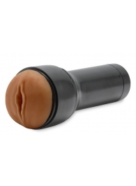 Коричневый мастурбатор-вагина Feel Stroker - Kiiroo - в Димитровграде купить с доставкой