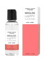 Смазка на силиконовой основе Mixgliss Happy - 50 мл. - Mixgliss - купить с доставкой в Димитровграде