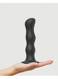 Черная насадка Strap-On-Me Dildo Geisha Balls size XL - Strap-on-me - купить с доставкой в Димитровграде