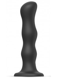 Черная насадка Strap-On-Me Dildo Geisha Balls size XL - Strap-on-me - купить с доставкой в Димитровграде