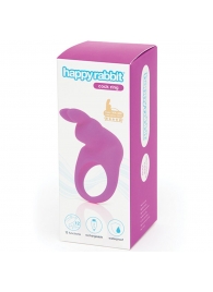 Фиолетовое эрекционное виброкольцо Happy Rabbit Rechargeable Rabbit Cock Ring - Happy Rabbit - в Димитровграде купить с доставкой