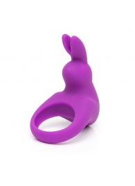Фиолетовое эрекционное виброкольцо Happy Rabbit Rechargeable Rabbit Cock Ring - Happy Rabbit - в Димитровграде купить с доставкой