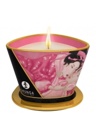 Массажная свеча Rose Petals с ароматом розы - 170 мл. - Shunga - купить с доставкой в Димитровграде