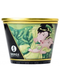 Массажная свеча Exotic Green Tea с ароматом зелёного чая - 170 мл. - Shunga - купить с доставкой в Димитровграде