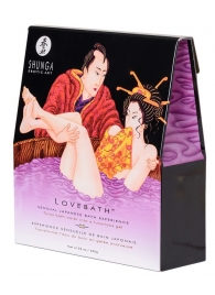 Соль для ванны Lovebath Sensual lotus, превращающая воду в гель - 650 гр. - Shunga - купить с доставкой в Димитровграде
